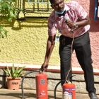 Fire Extinguisher Mock Drill